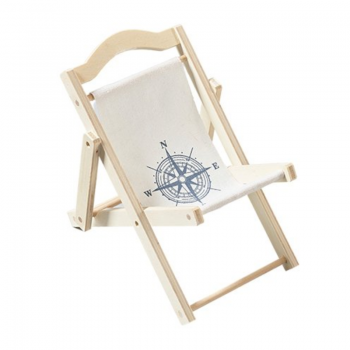 Mini - Liegestuhl weiss